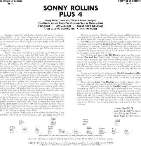 Sonny Rollins - Plus 4