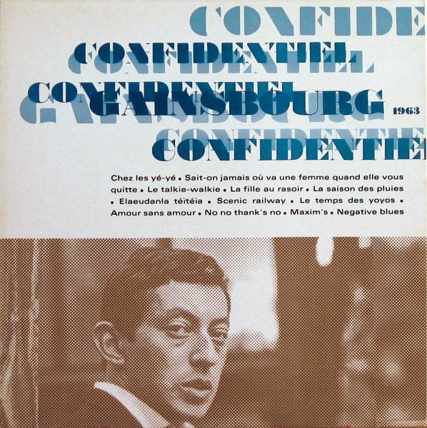 Serge Gainsbourg - Confidentiel