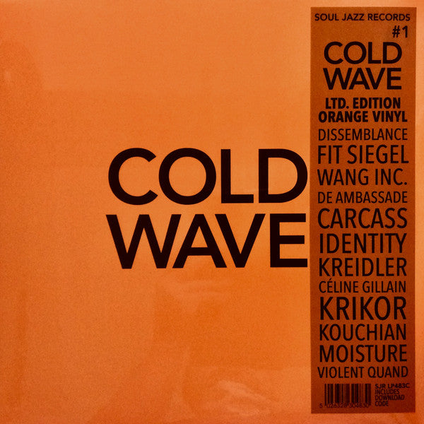 V/A - Cold Wave 1 (Orange Vinyl)