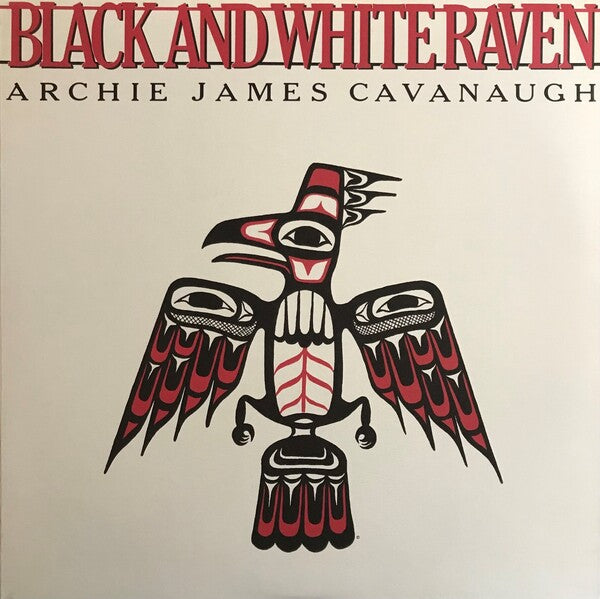 Archie James Cavanaugh - Black and White Raven