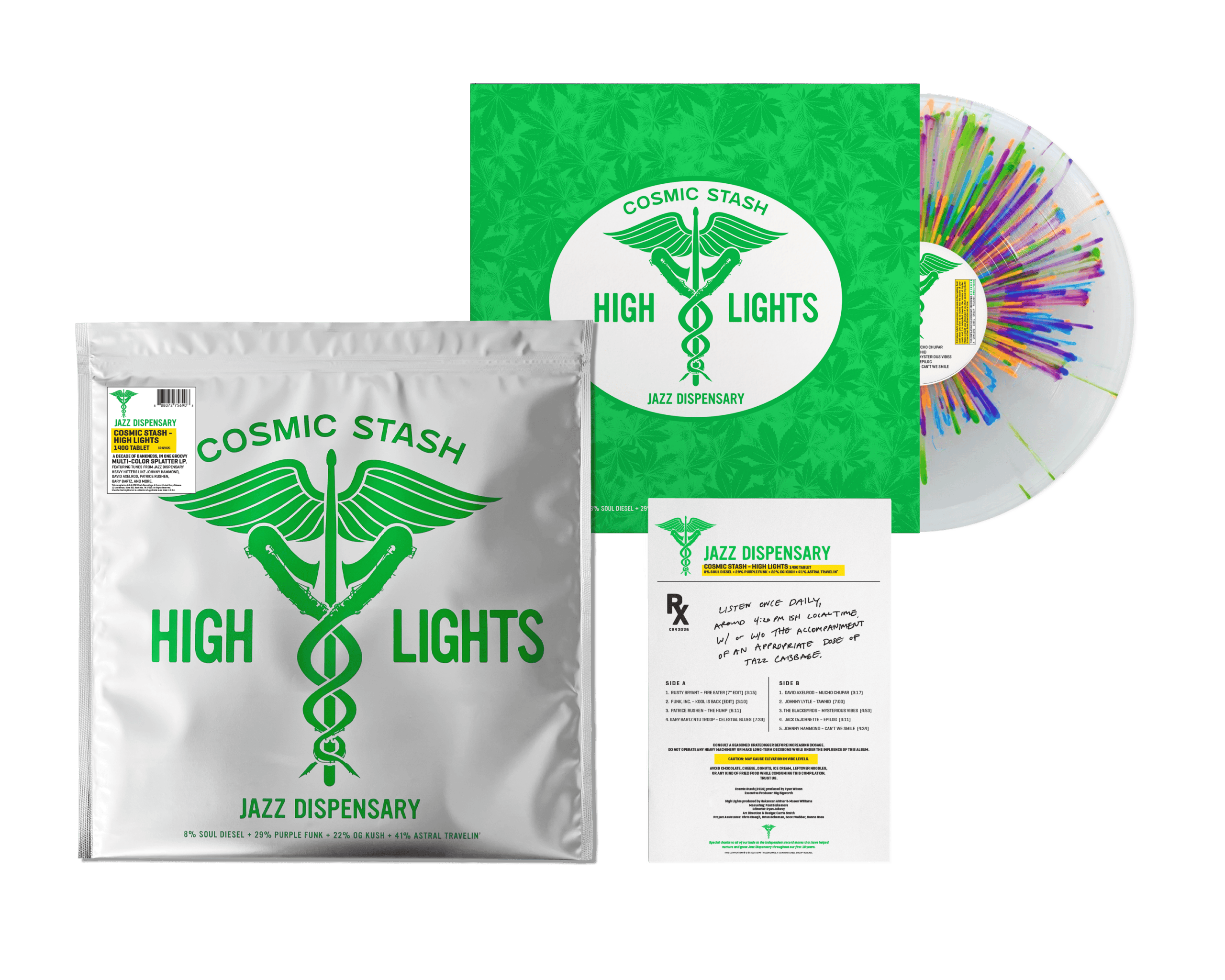 V/A - Jazz Dispensary: Cosmic Stash High Lights