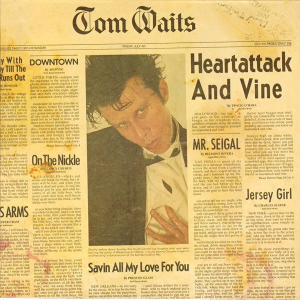 Tom Waits - Heartattack & Vine